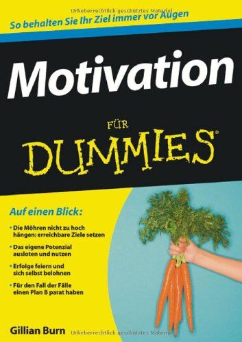 Gillian Burn - Motivation für Dummies: So behalten Sie Ihr Ziel immer vor Augen (Fur Dummies) - Preis vom 30.09.2026 09:01:18 h