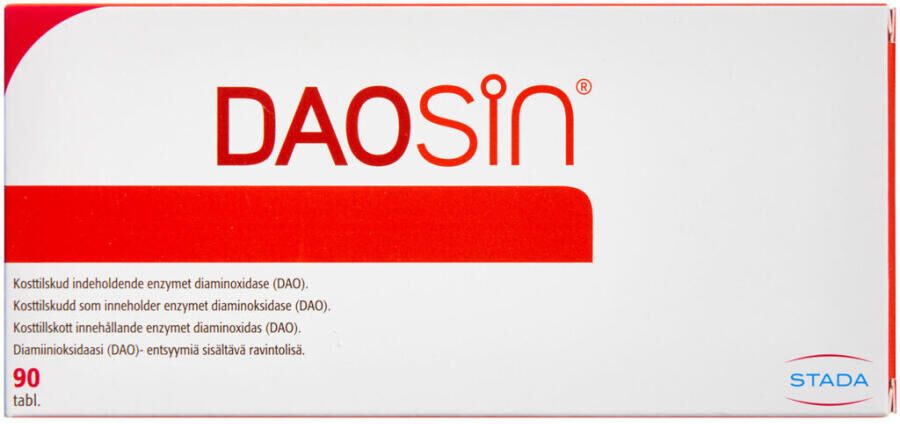 Daosin Tabletter Kosttilskud 90 stk