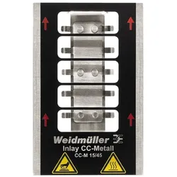 Weidmüller Einleger für PrintJet INLAY CC-M 15/45