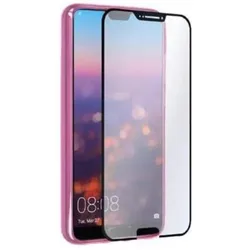 MW Displayschutz für Huawei P30 aus gehärtetem Glas 9H Ultradünn 0,3mm (1 Stk., Huawei P30), Smartphone Schutzfolie, Transparent, Schwarz