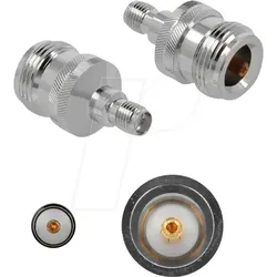 DELOCK 89986 - Adapter N Buchse > SMA Buchse
