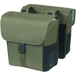 Basil Doppeltasche Go - Double Universal Bridge grün