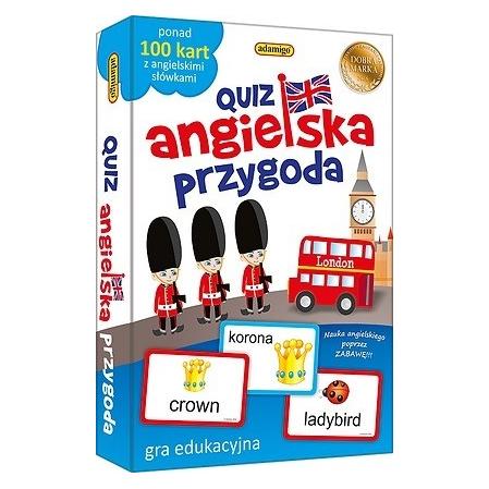Adamigo Quizspiel Englisches Abenteuer (Englisch, 2 - 4 Spieler) (7844)