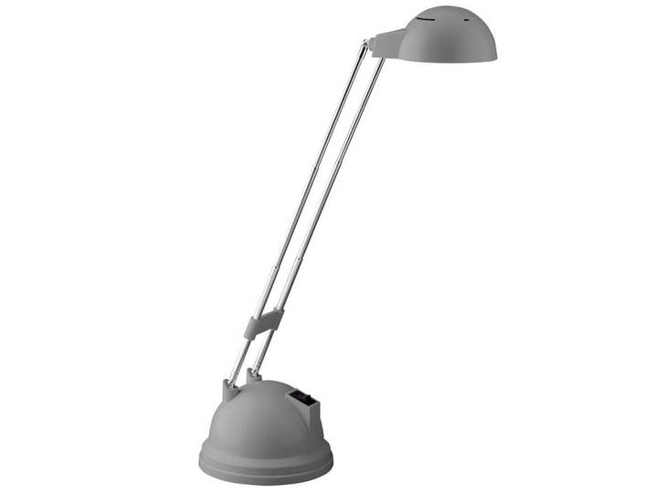Brilliant Tischleuchte Katrina G94816/11, Titanfarben, Metall, LED integrated, 11.5x45x13.5 cm, Lampen & Leuchten, Innenbeleuchtung, Tischlampen