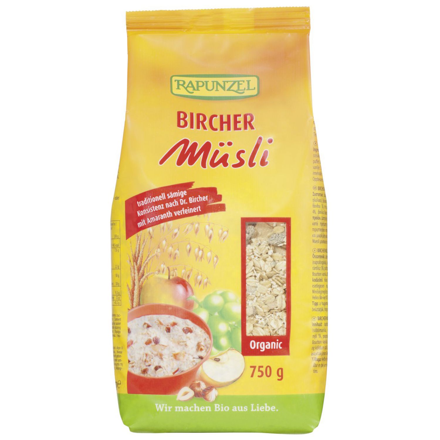 Rapunzel Bio Bircher Müsli 750 g