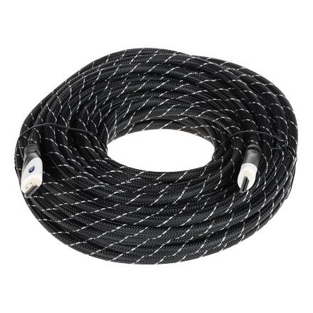Kabel HDMI - HDMI 15m srebrny (HDMI-15-PP) (15 m) (HDMI-15-PP)
