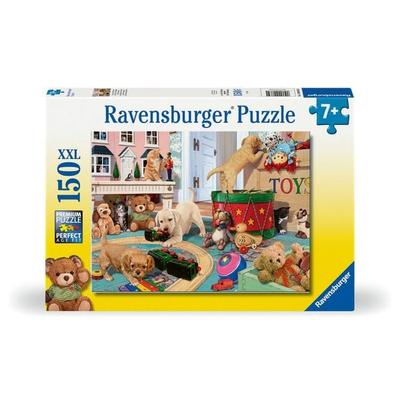 Kinderpuzzle 150 XXL Teile - Verspielte Welpen
