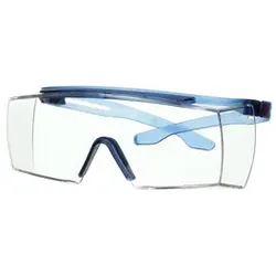 SecureFit™ 3700 Überbrille, blaue Bügel, Antikratz-Beschichtung + (K), transparente Scheibe, SF3701ASP-BLU-EU, 20 pro Packung - blau