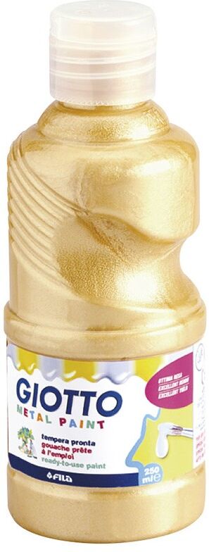Flacon 250 ml Gouache Métal Giotto Or