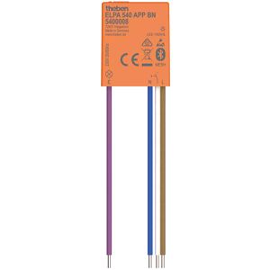 Theben Treppenlichtzeitschalter ELPA 540 APP BN, elektronisch, 230V, Bluetooth, Unterputz