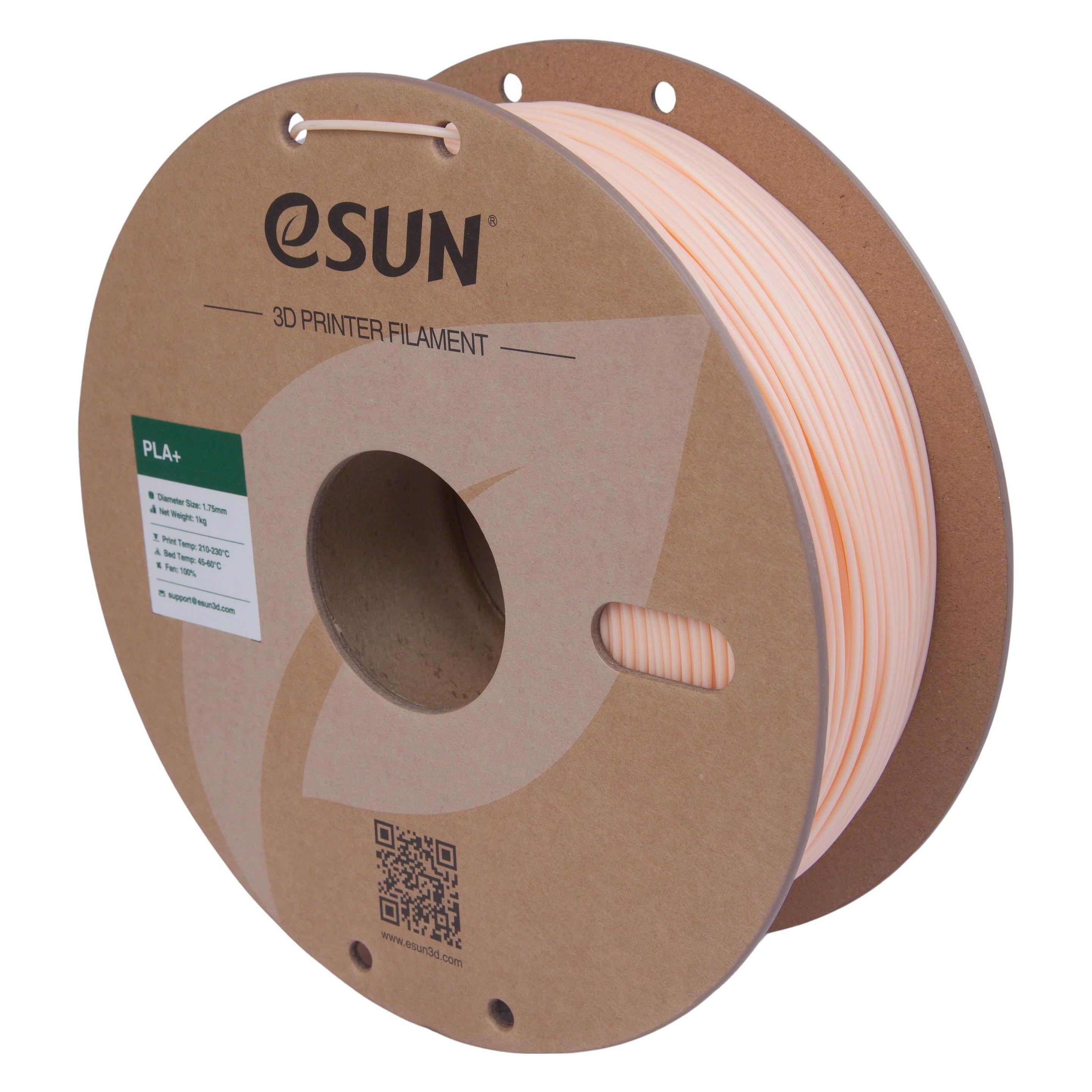 eSUN Filament PLA+ Hellbeige 1.75mm 1000g (PLA, 1000 g, 1.75 mm) (PLA+175Q-BG1P1)