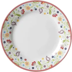 6er-Set Ritzenhoff & Breker Frühstücksteller Shanti Doppio Ø 20,5 cm Porzellan Bunt