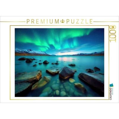 CALVENDO Puzzle Lichtspuren, die den Norden unsterblich machen. | 1000 Teile Lege-Größe 64 × 48 cm Foto-Puzzle für glückliche Stunden, von , Calvendo