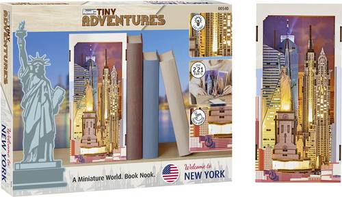 Revell Holz Tiny Adventures "New York" Book Nook