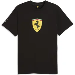 Puma, Herren, Sportshirt, Ferrari Colored Shield Tee (M), Schwarz