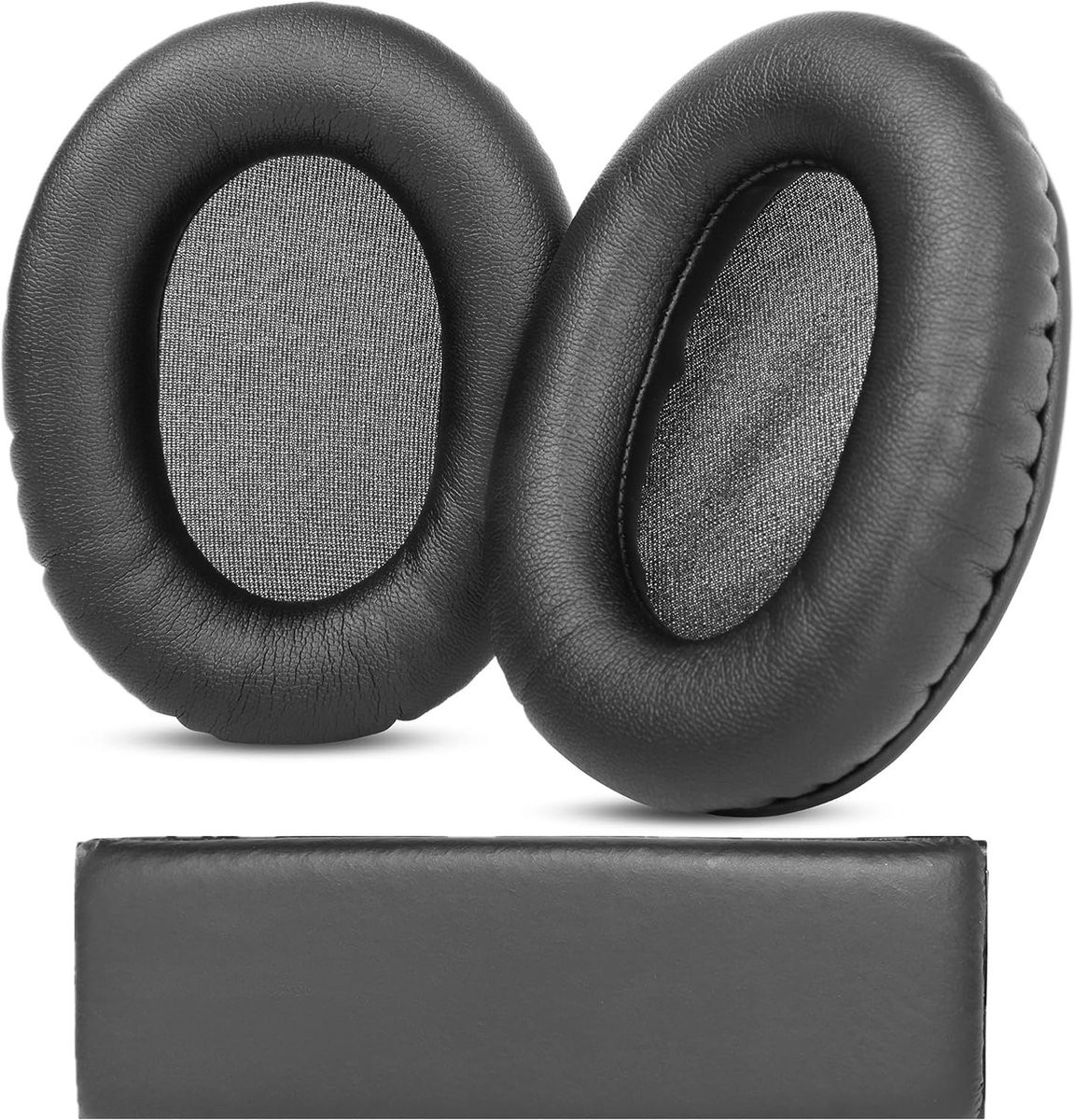 Zilveren oorkussens en hoofdbandpad compatibel met Sennheiser HD280S en HD 280 hoofdtelefoons