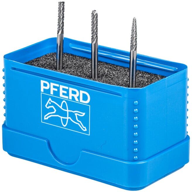 Jeu de fraises en carbure PFERD 1504 Z3 Plus (21901504)
