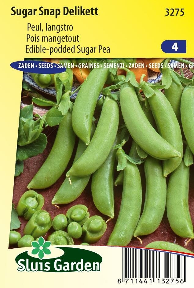Sluis Garden Sugar Snap Peulzaden Delikett