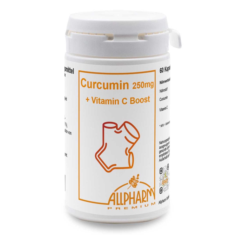 ALLPHARM Vertriebs GmbH Curcumin 250 mg Allpharm Kapseln 11369487