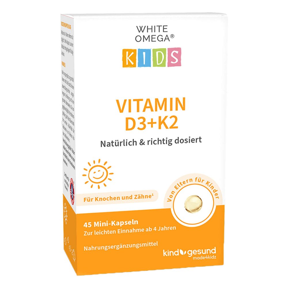Cellavent Healthcare GmbH White Omega Kids Vit D3 K2 16838952
