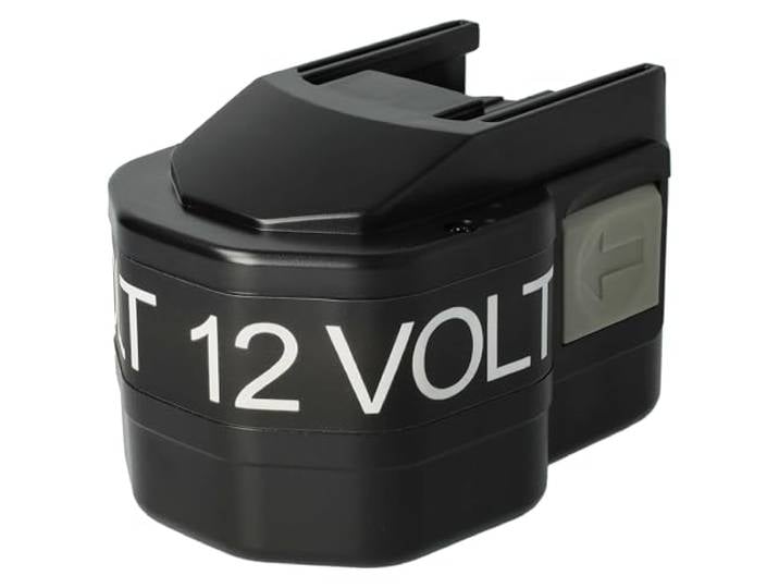 vhbw 1x Batterie compatible avec AEG WBE2E 12 SB2E 12\, BS2E 12T\, BEST 12X\, BEST 12BBPB\, BDSE 12T outil électrique (3300 mAh\, NiMH\, 12 V) - Remplacement pour 48-11-1900
