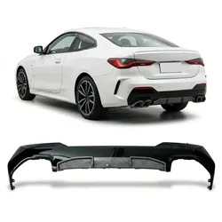 Sport Heckdiffusor Carbon-Optik passend für BMW 4er G22 G23 G83 2020+