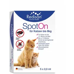 Redisan Spot-On Katzen 5X2 ml