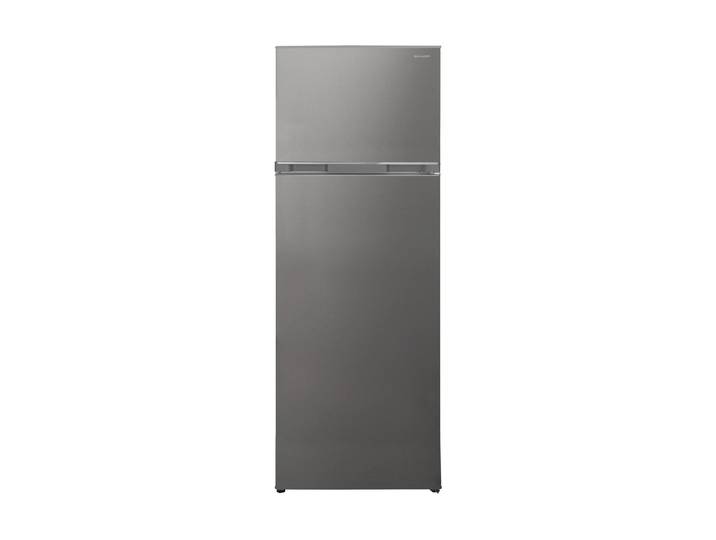 SHARP Kühlschrank, Energieeffizienz: D, grau, Rechtsanschlag, Kühlschränke, Kühlschrank