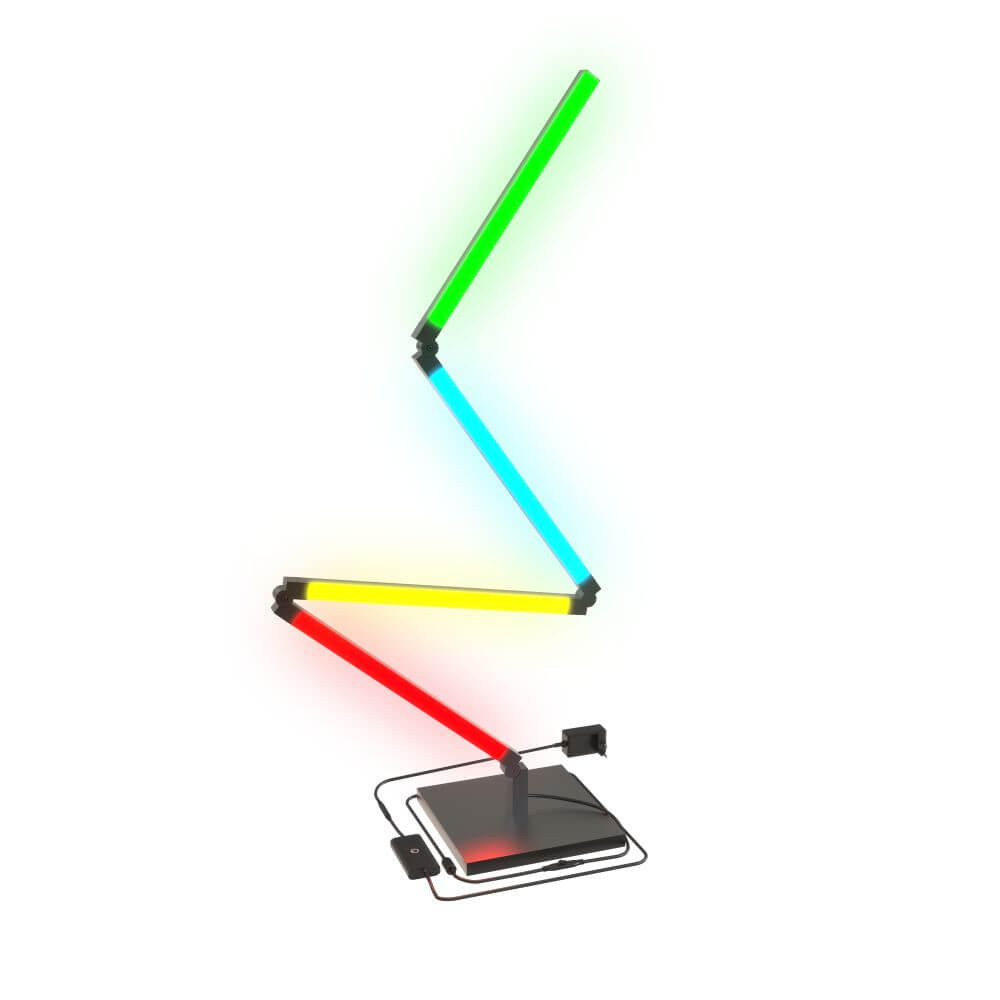 Smart Led vloerlamp Circle vouwbaar ring