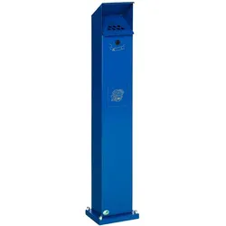 Standascher VAR SG 115 Abfallsammler Standsäule enzianblau attraktive Standsäule, kombiniert Ascher & Abfallsammler