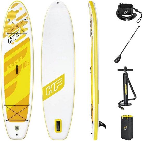 SUP Touring Boardset Aqua Cruise 320 x 76 cm - Komplett mit Paddel für Wasserabenteuer