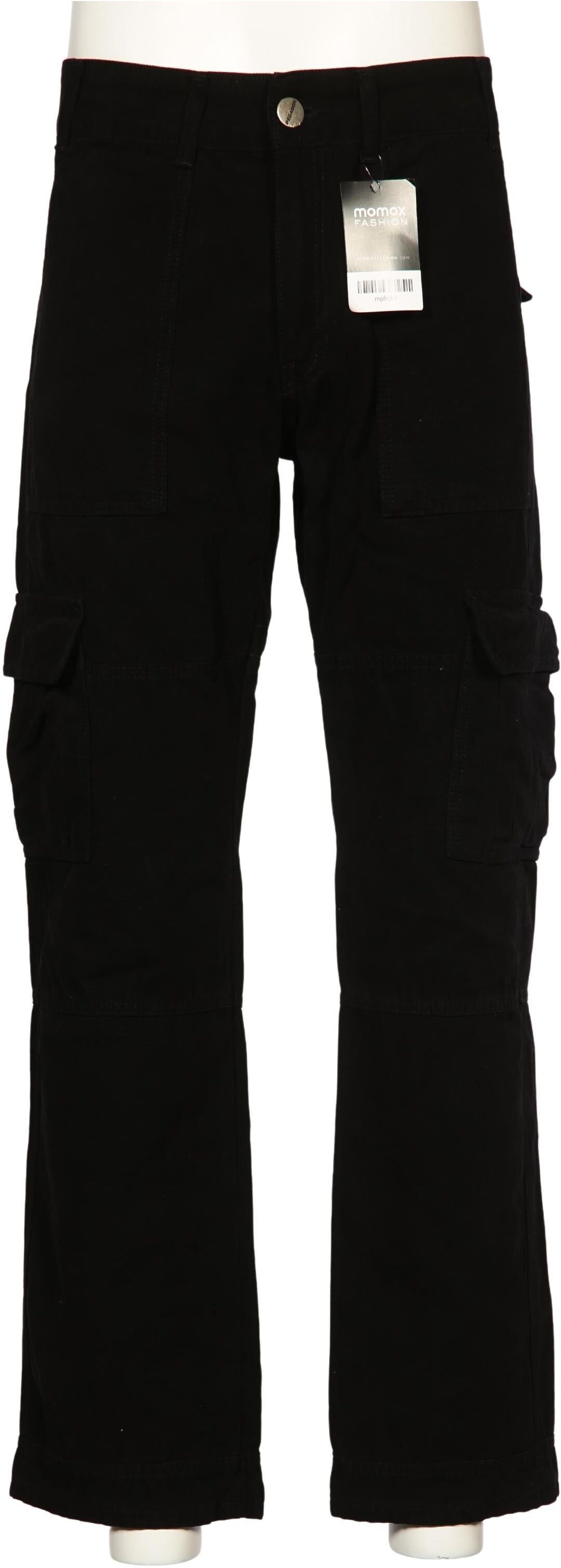 Pegador Herren Stoffhose, Schwarz, Gr. S, Baumwolle - Second Hand