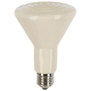 Kerbl Infrarotlampe 225287, E27, 250 Watt, 15000 Stunden, Keramik Dunkelstrahler