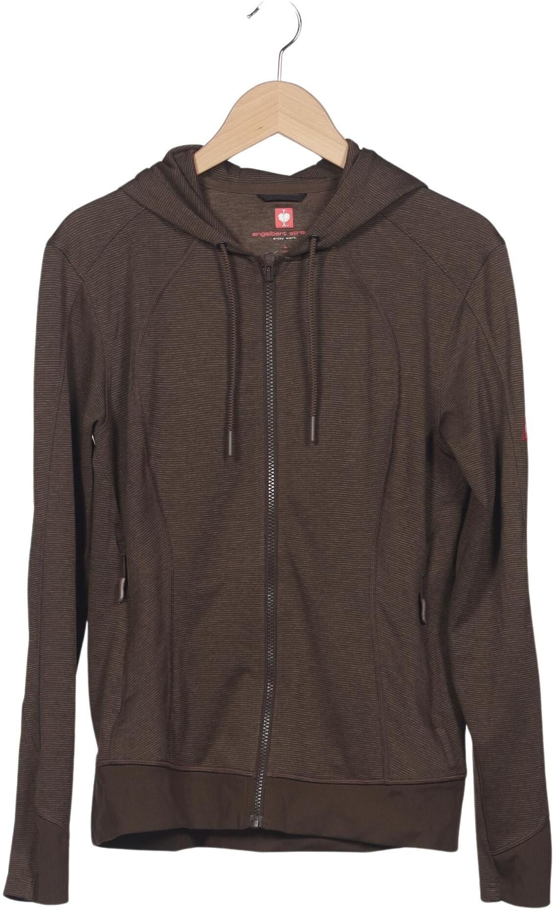 engelbert strauss Damen Kapuzenpullover, Braun, Gr. L, Synthetik - Second Hand