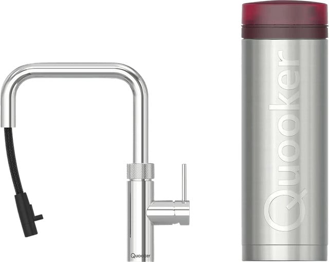 Quooker PRO3 & Quooker Flex Square Chroom