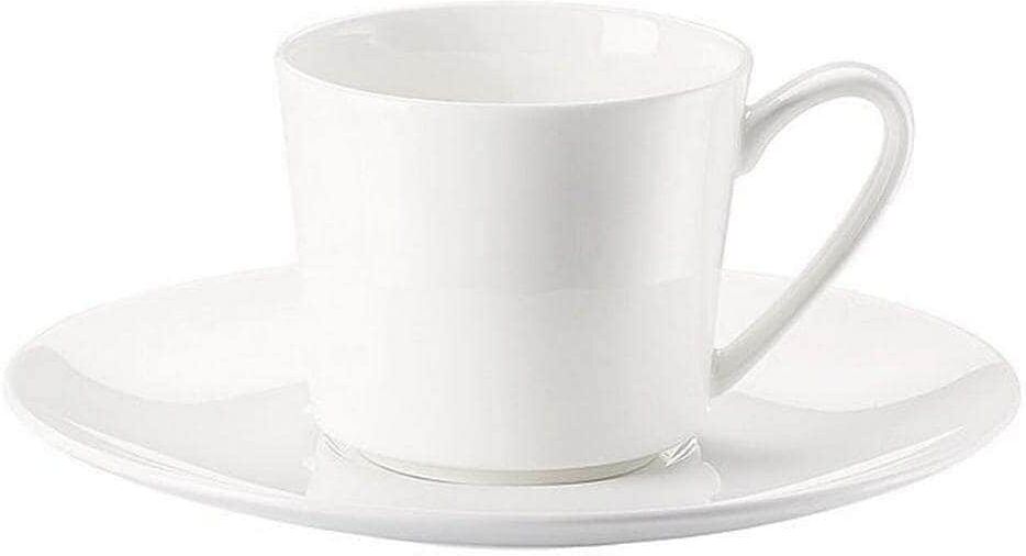 Untertasse ROSENTHAL "Jade 6 Stück", weiss (weiß), Ø:14,5cm, Porzellan, Speiseteller, Untertasse weiß 14,5cm