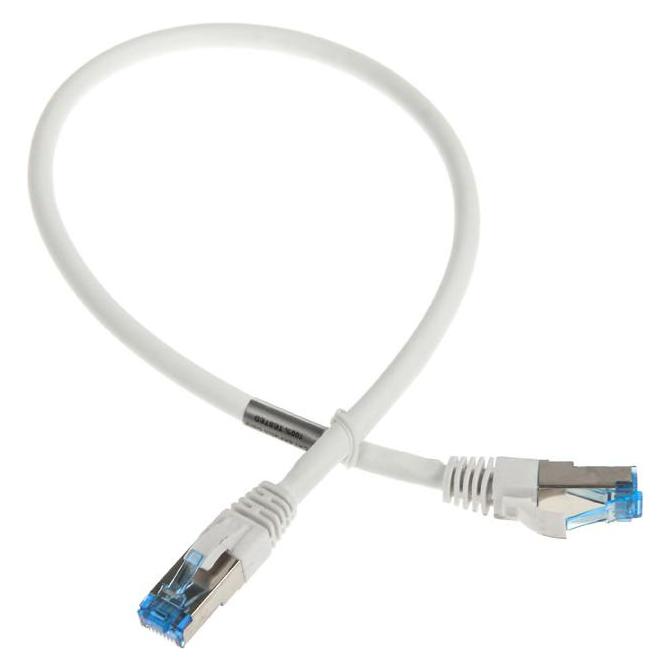 InLine Patchkabel (S/FTP, CAT6a, 0.50 m) (76850W)