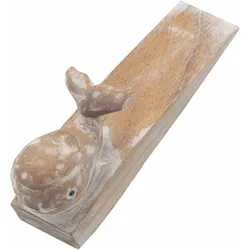 Hand carved Doorstop - Whale