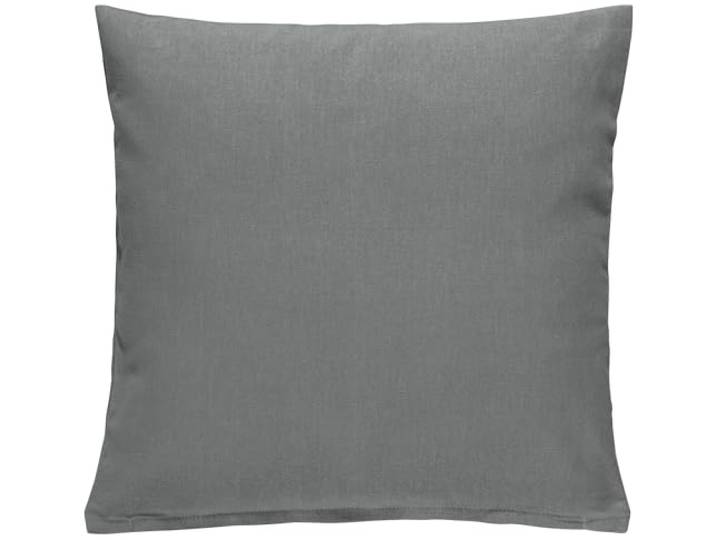 REDBEST Kissenhülle Tulsa Baumwolle grau Größe 40x40 cm