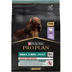 PRO PLAN Sensitive Digestion Small & Mini Adult Truthahn-reiches Hundefutter 2,5kg