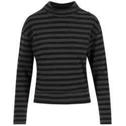Blutsgeschwister Stereo Rainbow Seafarer - black line stripes M