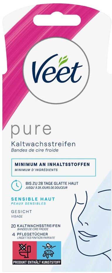 Veet Kaltwachs-streifen Gesicht