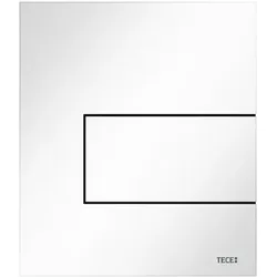 Tece square Urinal-Betätigungsplatte m. Kart. Metall, weiß glzd., 9242812 9242812