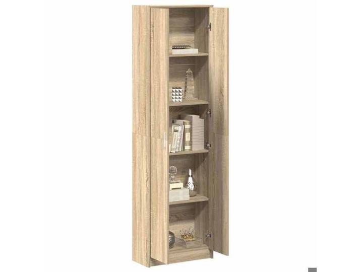 Stable&Durable - Marron - Armoire chambre Chêne Sonoma 55x25x189 cm - bois d'ingénierie - Armoire penderie HS786201224