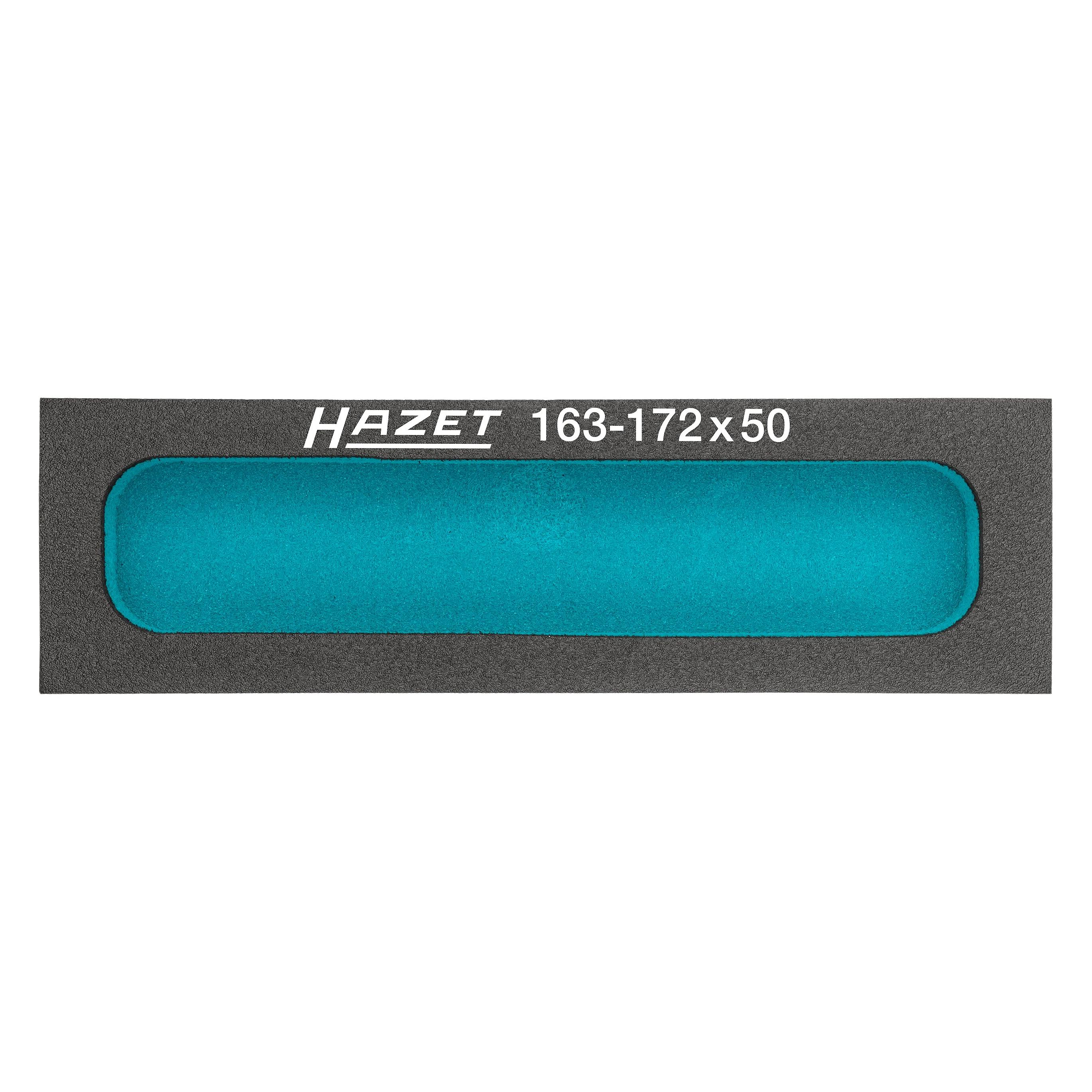 Hazet Weichschaum-Einlage mit Kleinteilefächern 163-172X50 (163-172X50)