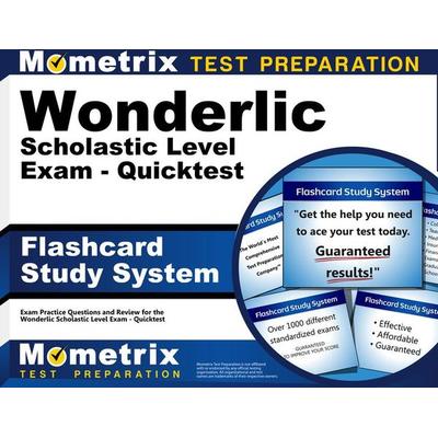 Flashcard Study System for the Wonderlic Scholastic Level Exam - Quicktest, Nonbook von , Mometrix Media Llc, 978-1-5167-0365-4