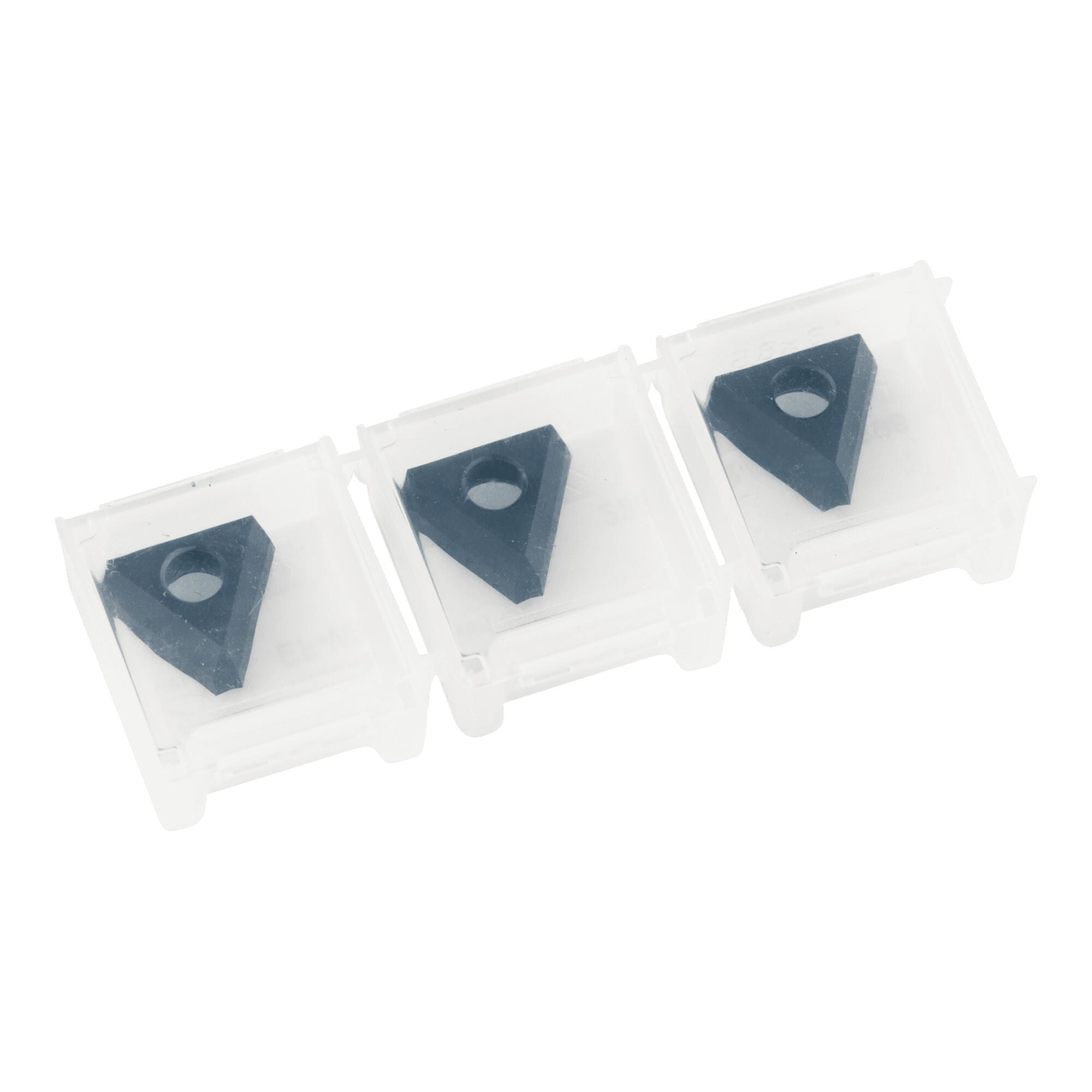 PFERD TOOLS Zubehör für Kantenbearbeitungssystem EDGE FINISH, HM-Wendeschneidplatten für Stahl und Stahlguss (22000002)
