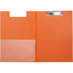 Maul Klemmbrettmappe 2339243, A4, Kunststoffbezug, mit Stiftehalter, orange