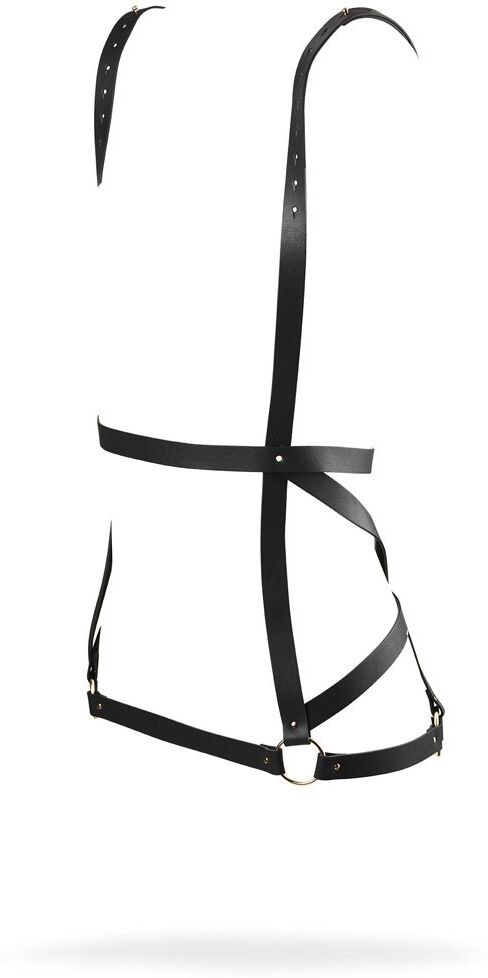 Bijoux Indiscrets Maze Arrow Dress Harness Black