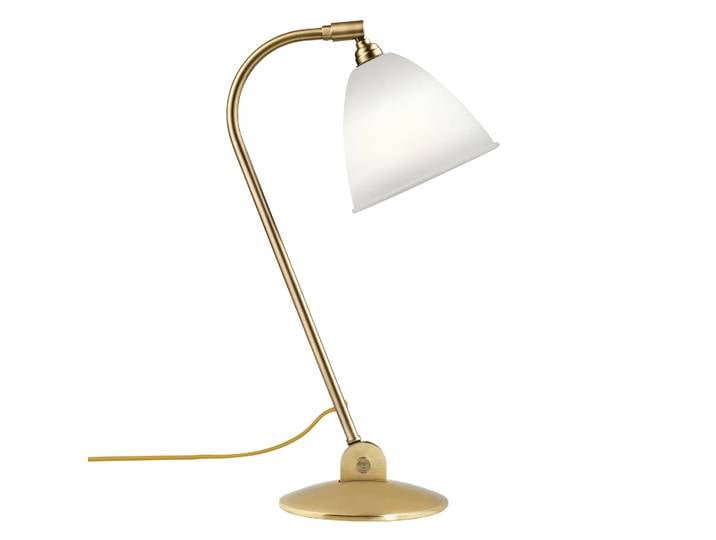GUBI Bestlite BL2 Tischleuchte Bone China / Messing